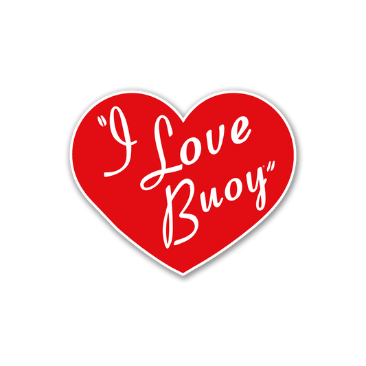 I Love Buoy® Sticker